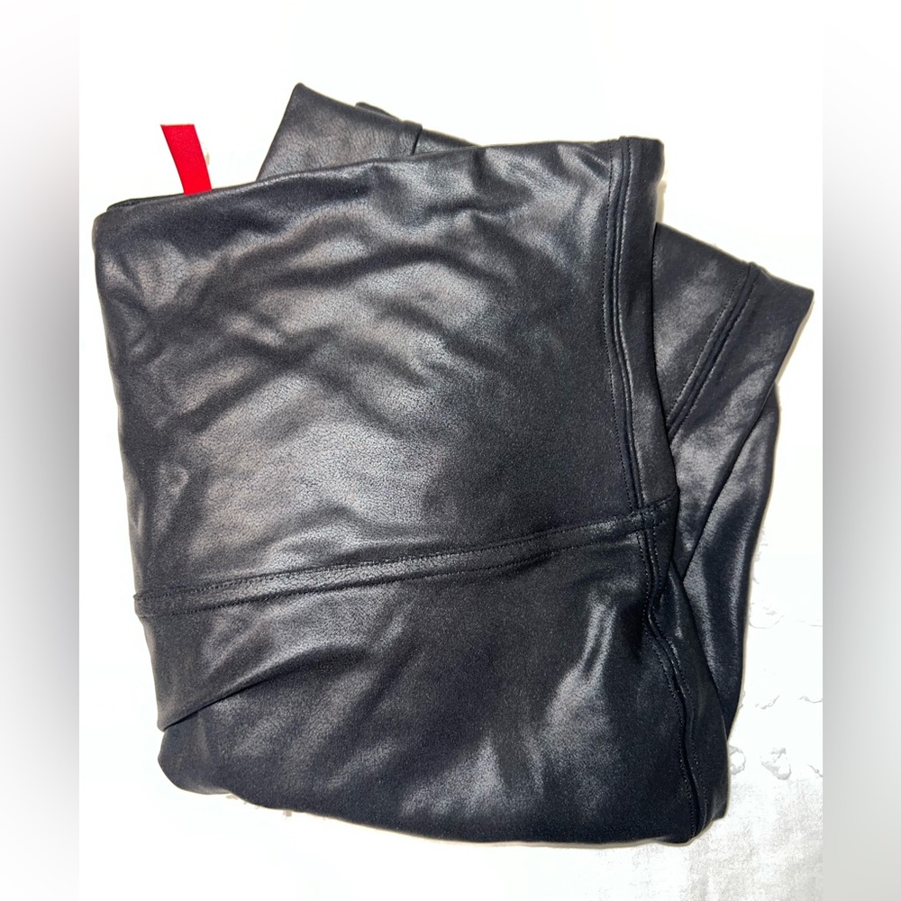 Spanx faux leather leggings